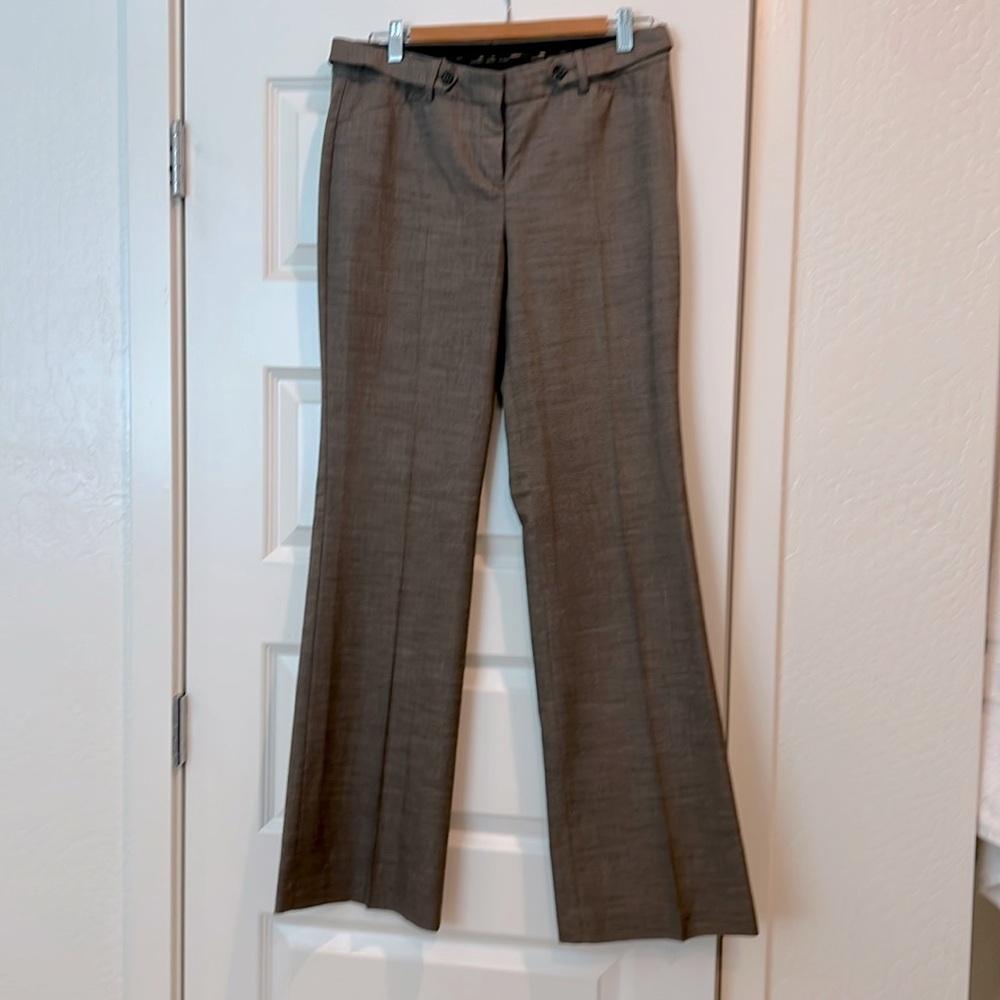 Brown Editor style Express pants size 6.